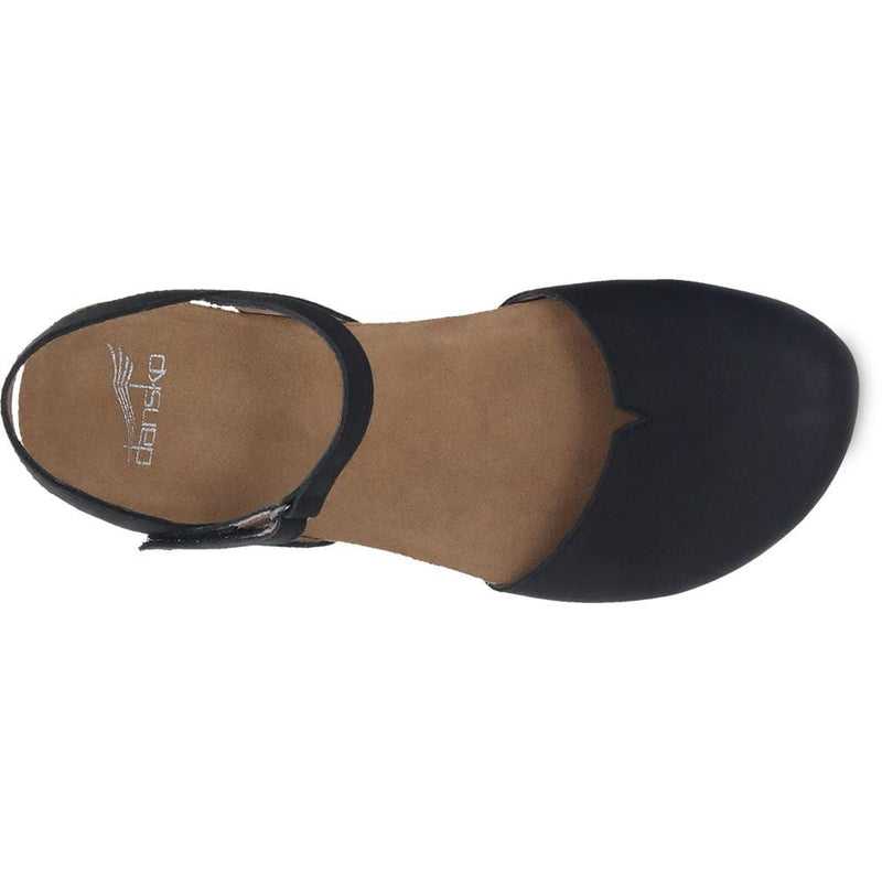 Dansko Rowan Womens Nubuck Closed Toe Sandal | Simons Shoes