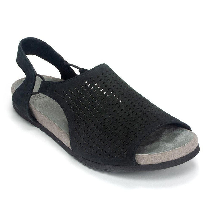 Laveen Perforated Leather Slip 