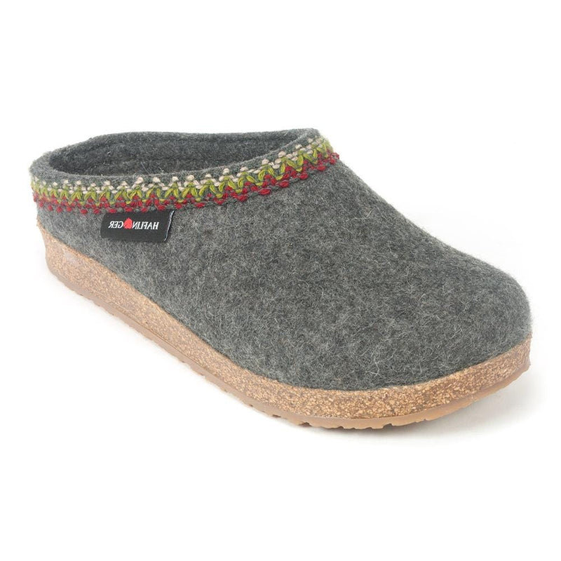 haflinger zig zag clog