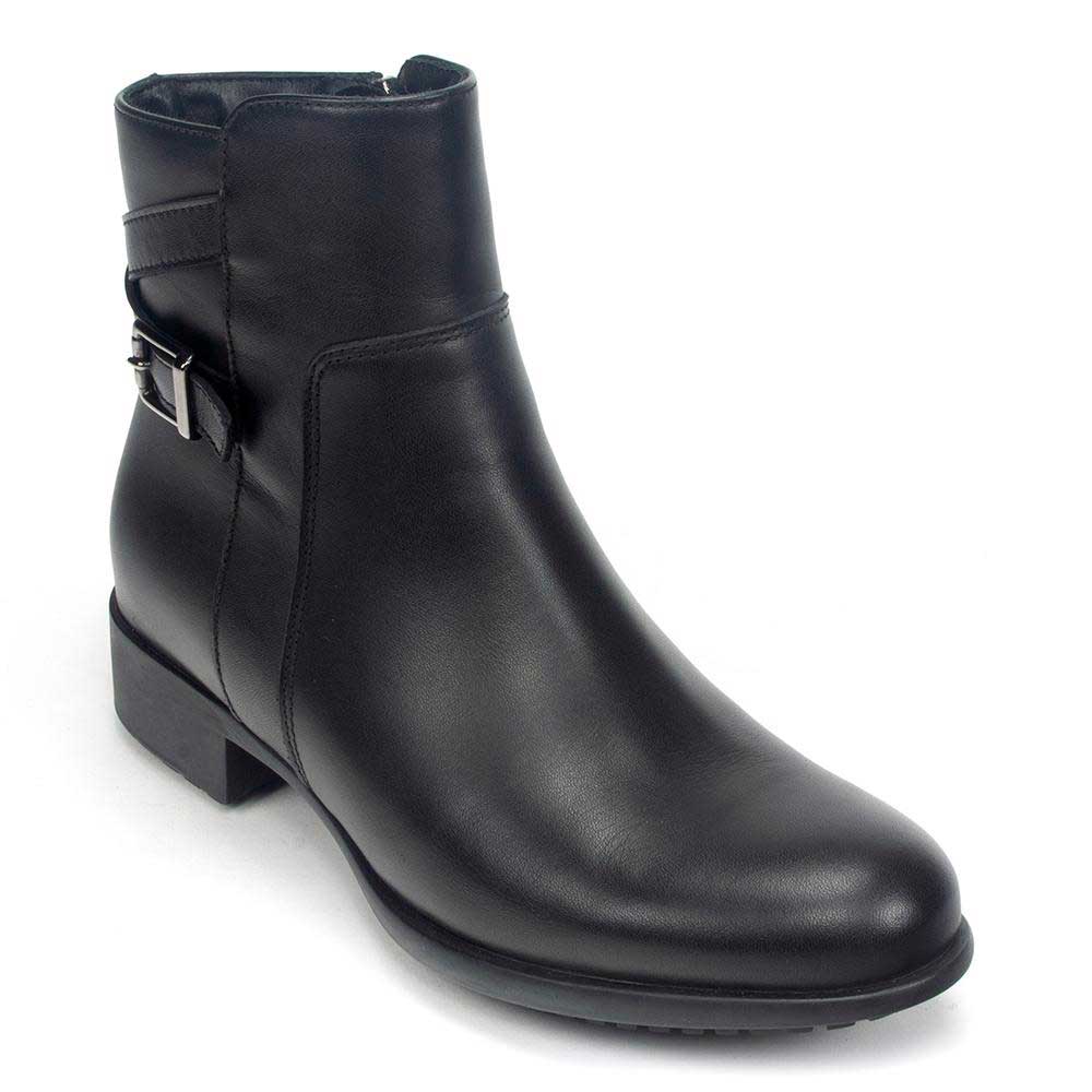 womens waterproof leather booties