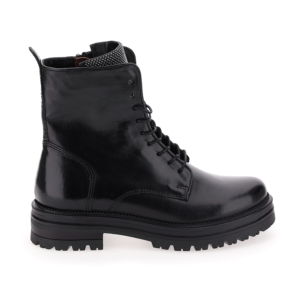 Nero Laced Ankle Boot (M77218)