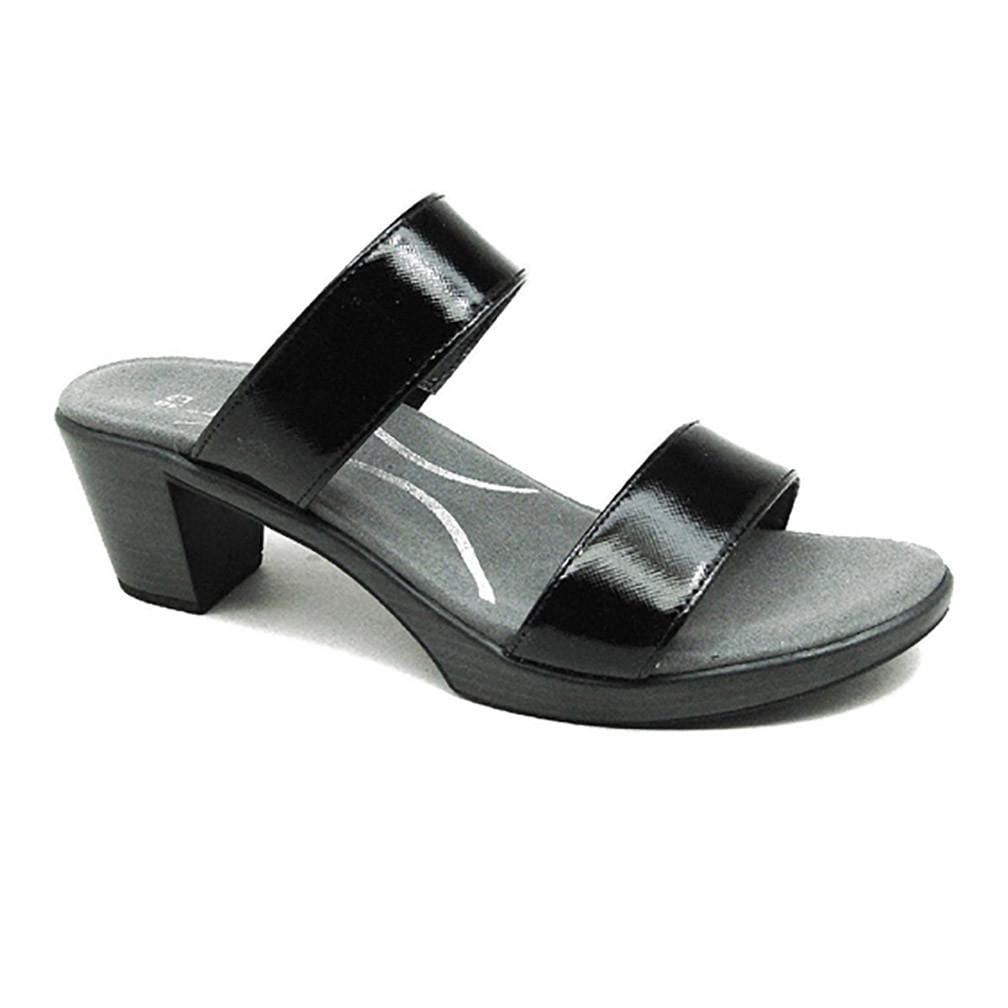 naot black sandals