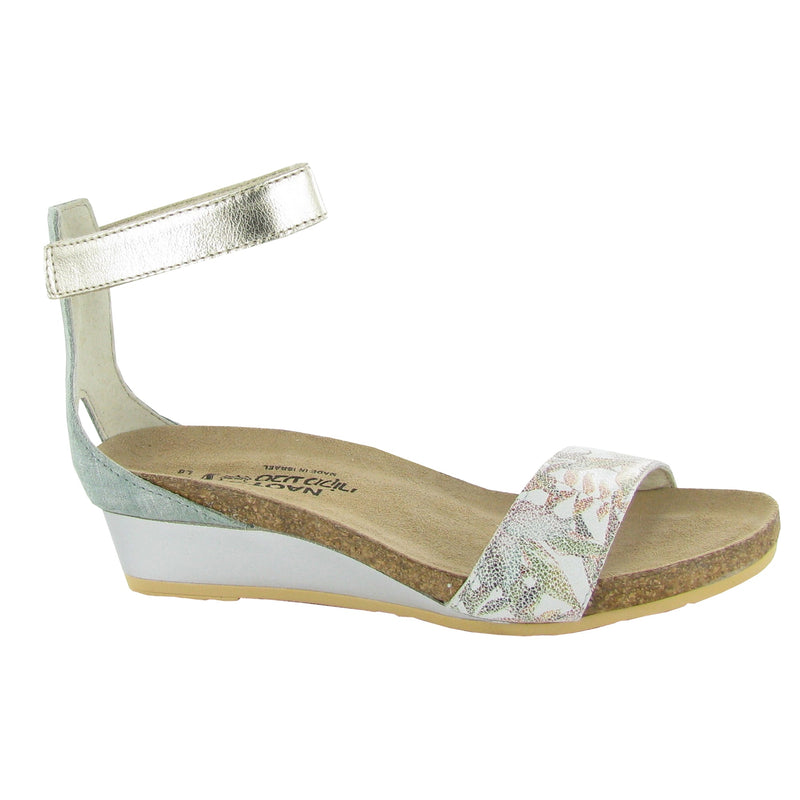 Naot Pixie Women Leather Adjustable Strap Wedge Sandal | Simons Shoes