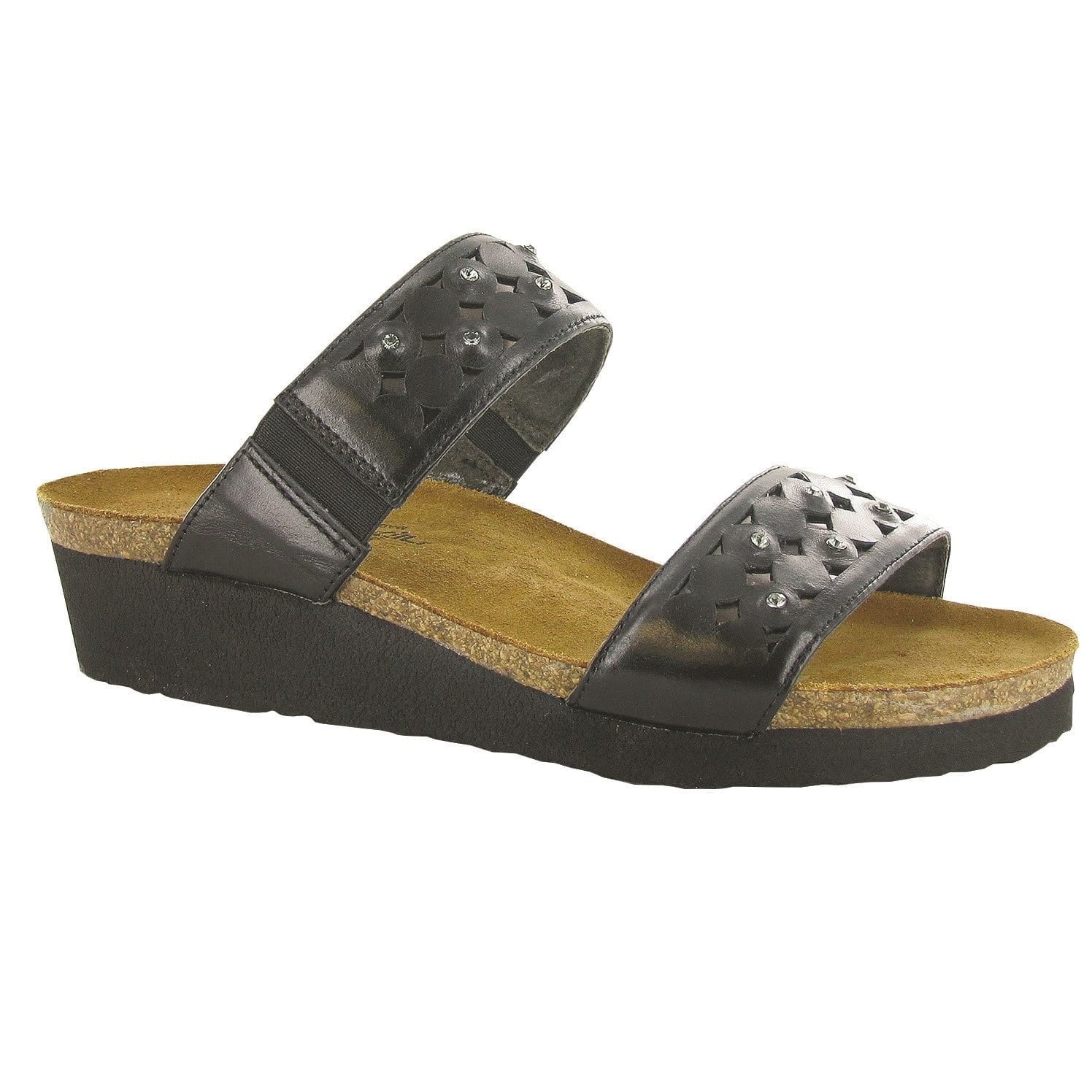 Naot Susan Women's Studded Two-Strap Suede Slide Sandal – Simons Shoes