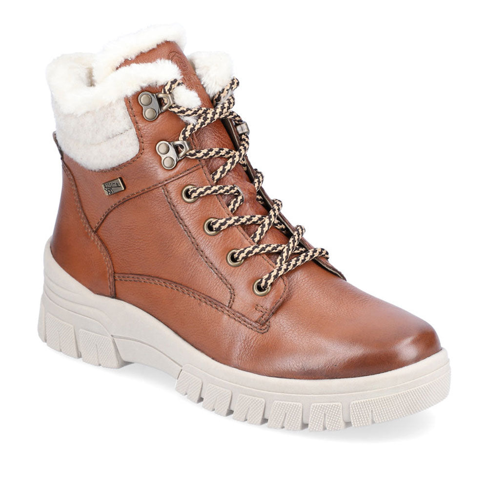 lanthaan ondeugd Ongelijkheid Remonte (D0E71) Waterproof Lambs Wool Women's Leather Boot | Simons Shoes