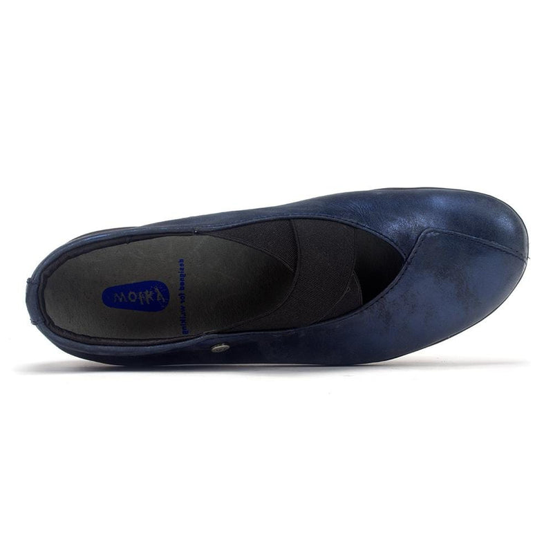 Wolky Cursa 0655 Women's Leather Slip On Memory Foam Shoe | Simons Shoes