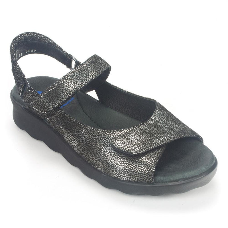 Wolky Pichu Women's Leather Memory Foam Sandal (1890) | Simons Shoes