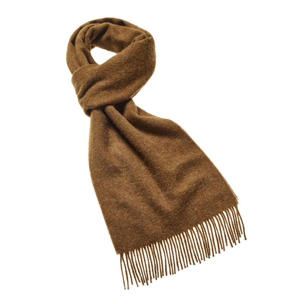 Echo Design (905282) Large Ribbed Muffler Scarf with Rabbit Fur Poms –  Simons Shoes