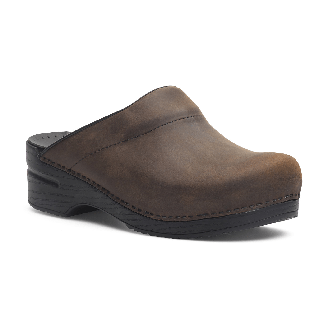 Dansko Men's Leather Clog Karl Anti Fatigue Supportive Slip On Clog ...