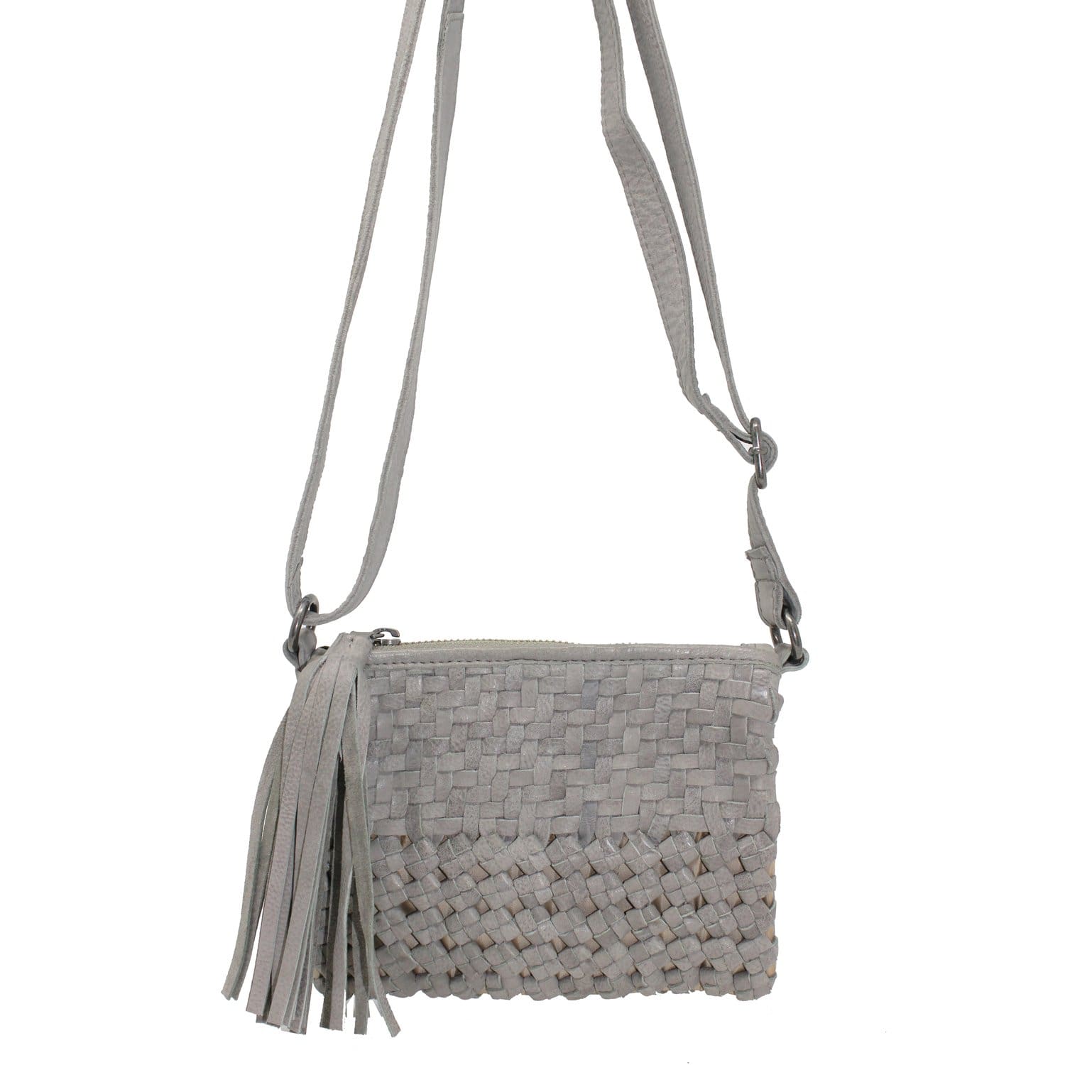 small woven crossbody bag