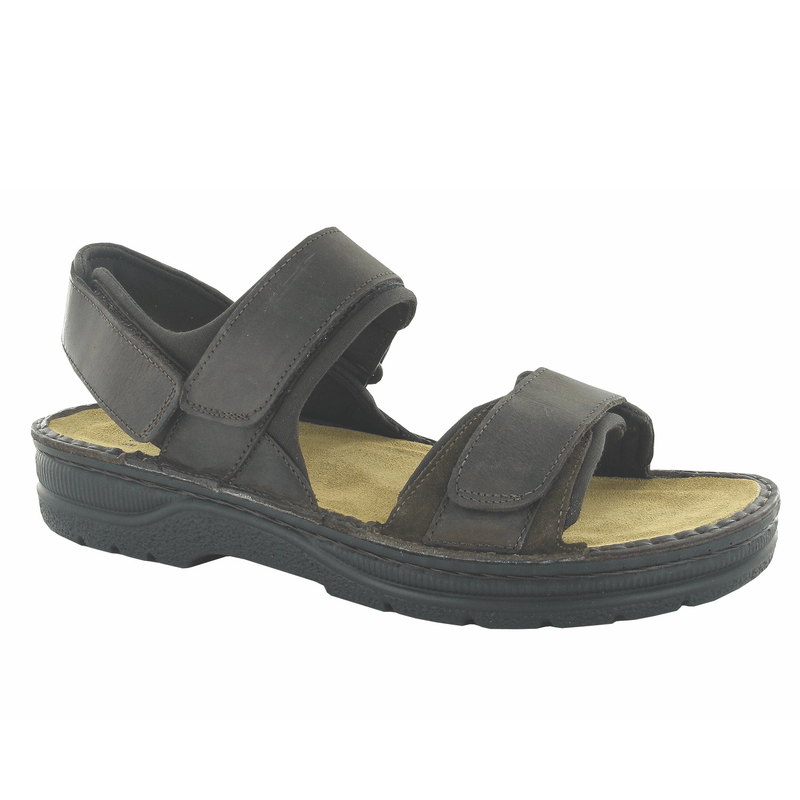 Naot Arthur Men's Leather Adjustable Straps Casual Sandal – Simons Shoes