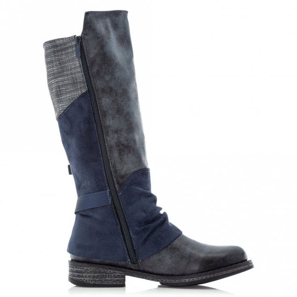 logik Ikke kompliceret excitation Rieker Women's Fur Lined Knee High Edgy Boots (92284) | Simons Shoes