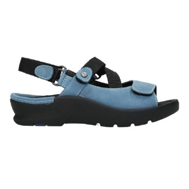 Vrijstelling Bridge pier zaad Wolky Lisse (03925) Durable Cork Velcro Leather Sandal | Simons Shoes