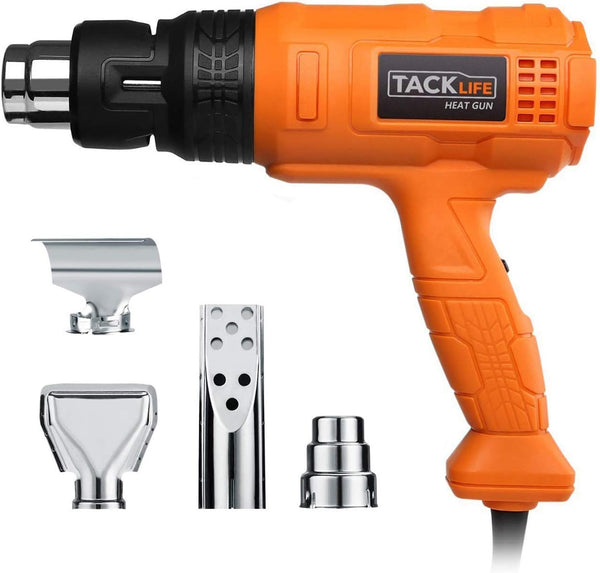 TACKLIFE Heat Gun 1500W 572F~ 932F Dual Temperature Hot Air Gun-HGP68AC