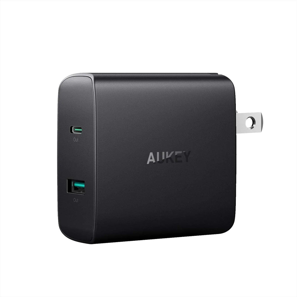 AUKEY 2-Port  USB-C Charger Power Delivery  PA-Y10