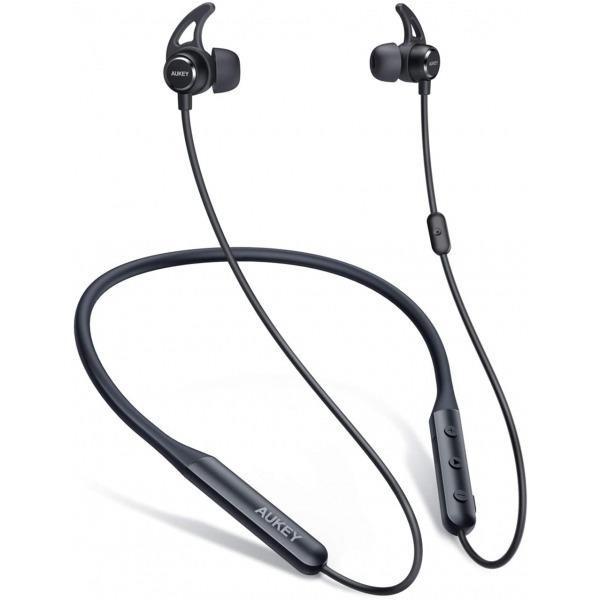 Buy AUKEY Wireless Headphones, 3 EQ Sound Modes, aptX and Sweat-Resistant  Nano Coating, Secure Fit Bluetooth Sports Earbuds, 8-Hour Battery Life  Online at desertcartINDIA