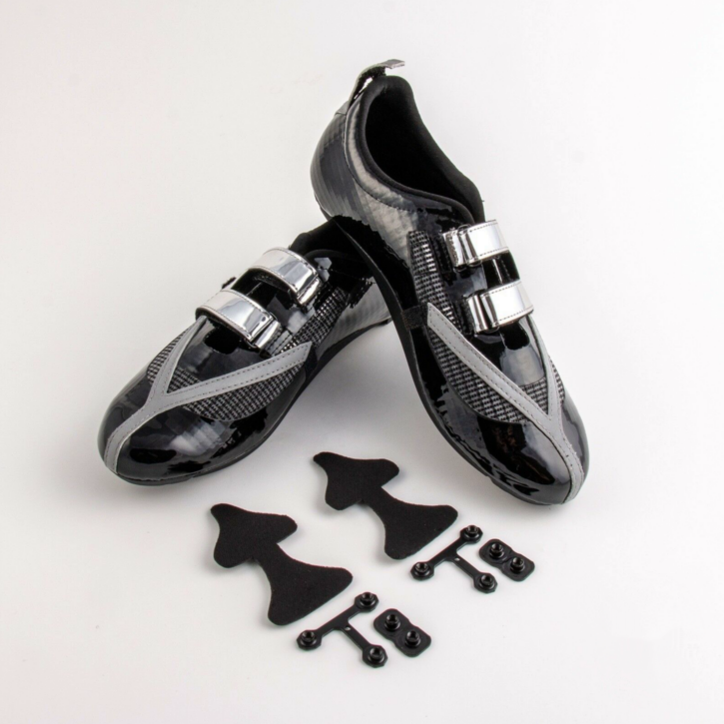 silver legend cycling shoe