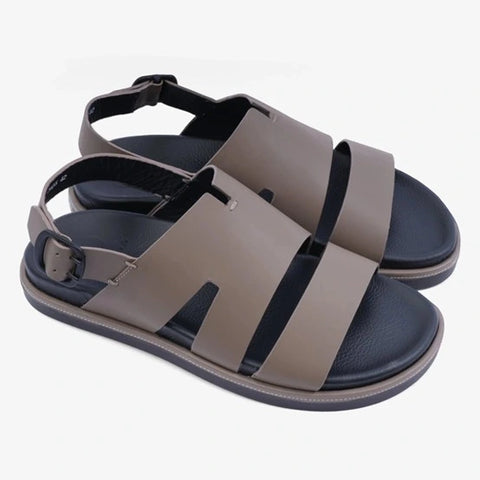 Farada Classic Matte Arabic Sandals With Back Strip