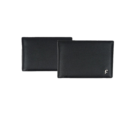 Farada Grain Leather Bifold Wallet