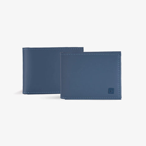 Farada Matte Leather Sleek Bifold Wallet