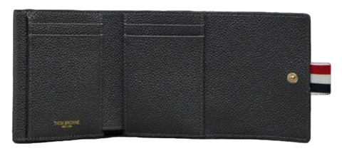 Thom Browne Grained Leather Trifold Wallet