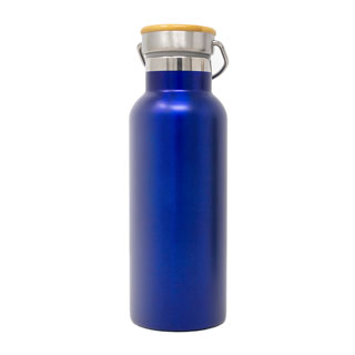 Double-walled drinking bottle 500 ml black