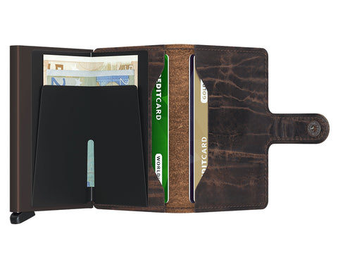 SECRID Miniwallet Dutch Martin Cacao Brown