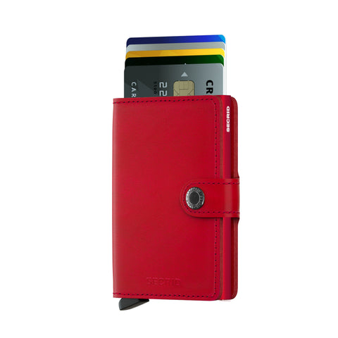 Secrid miniwallet original red