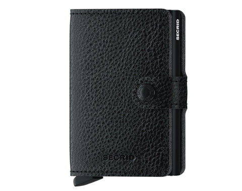 SECRID Miniwallet Veg Black Black