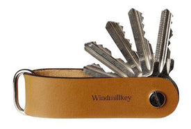 Windmillkey key organizer cognac brown