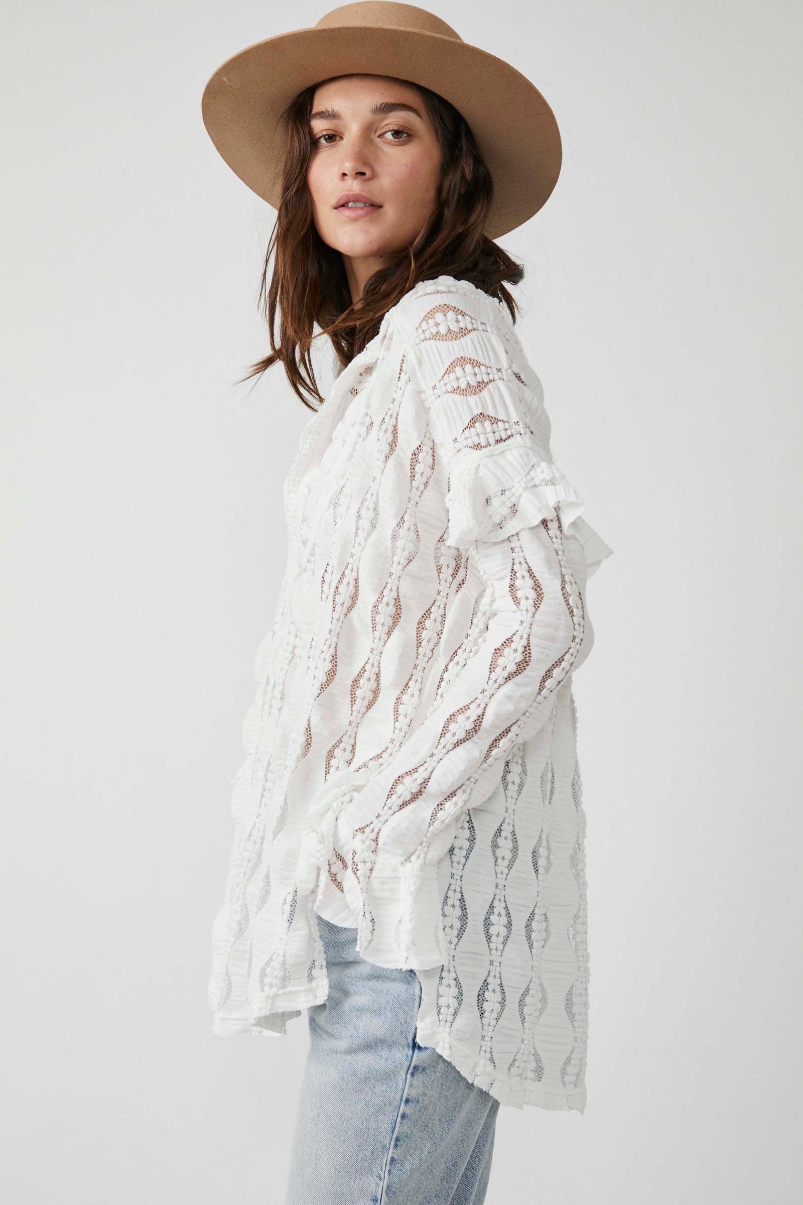 リテン liten candy Tunic Blouse-WHITE 完売品！ ストアの通販