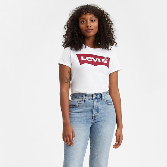 levi's white tee shirt