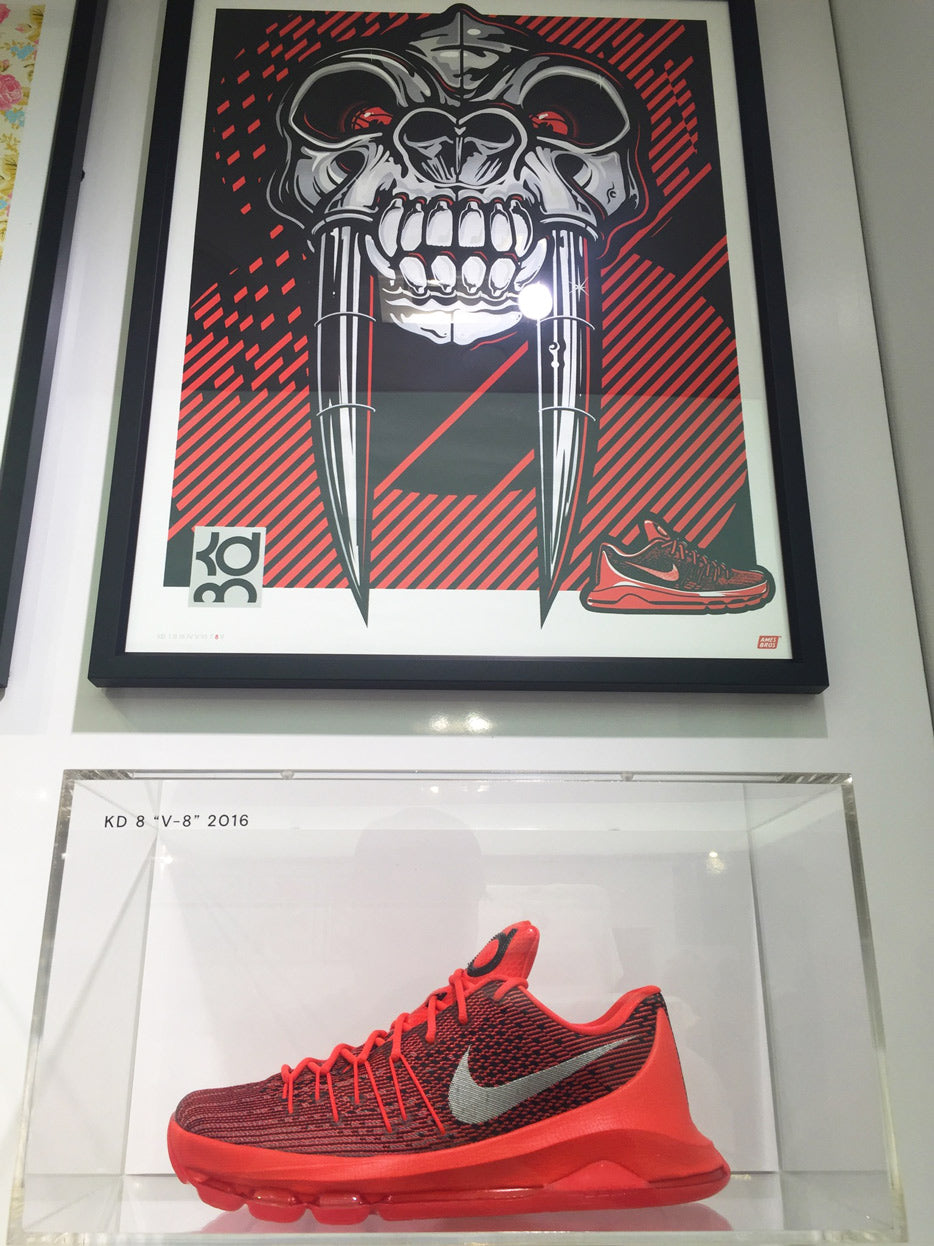 KD 8 "V-8" Poster by Ames Bros