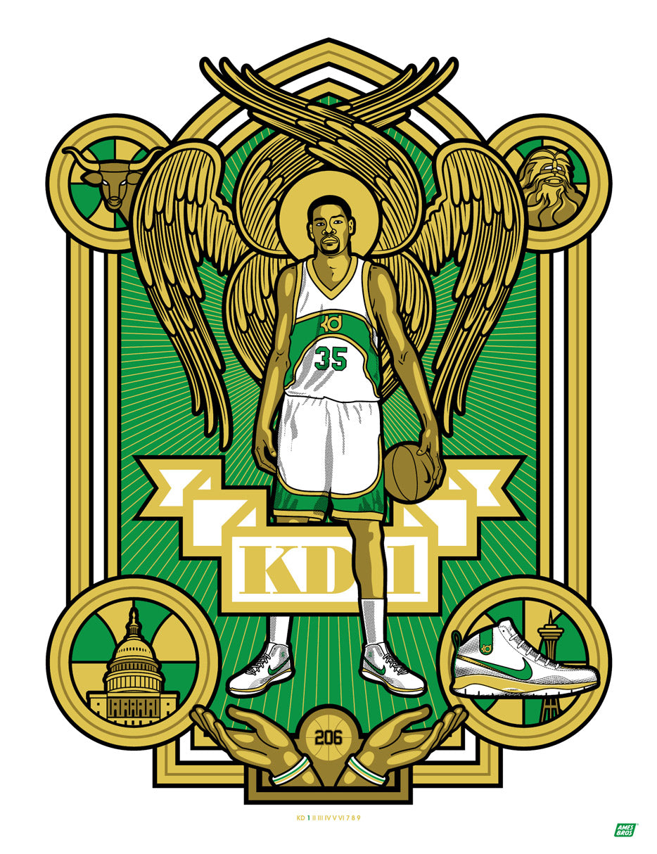 KDI "Sonics" Poster by Ames Bros