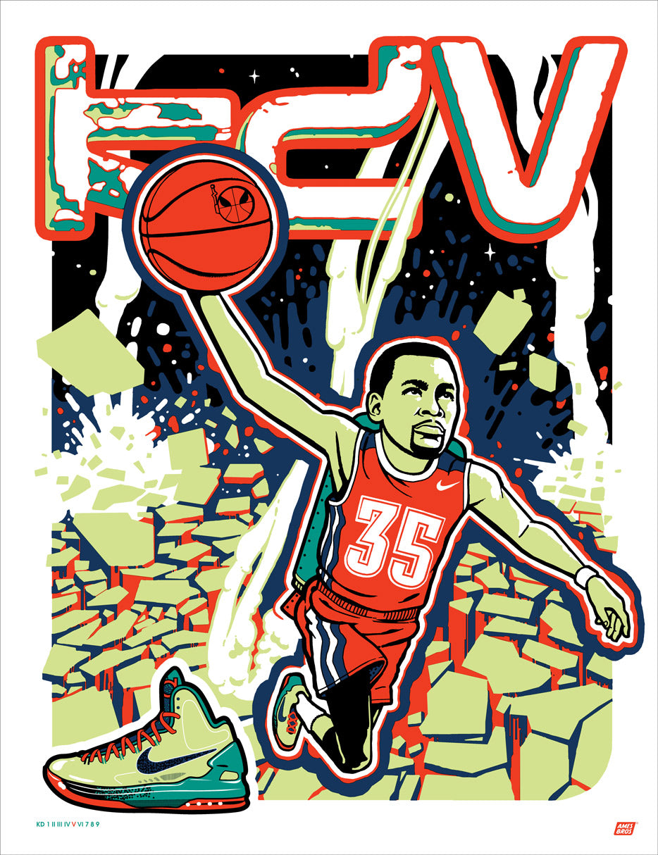 KD V Poster by Ames Bros