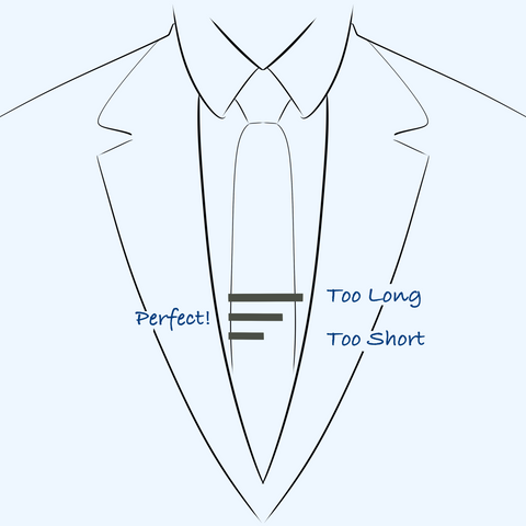 How To Wear a Tie Clip — Tie Clip Placement