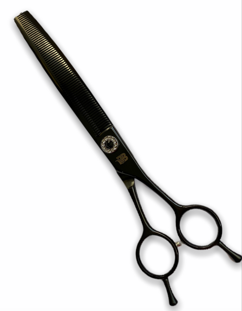 curved dog grooming shears