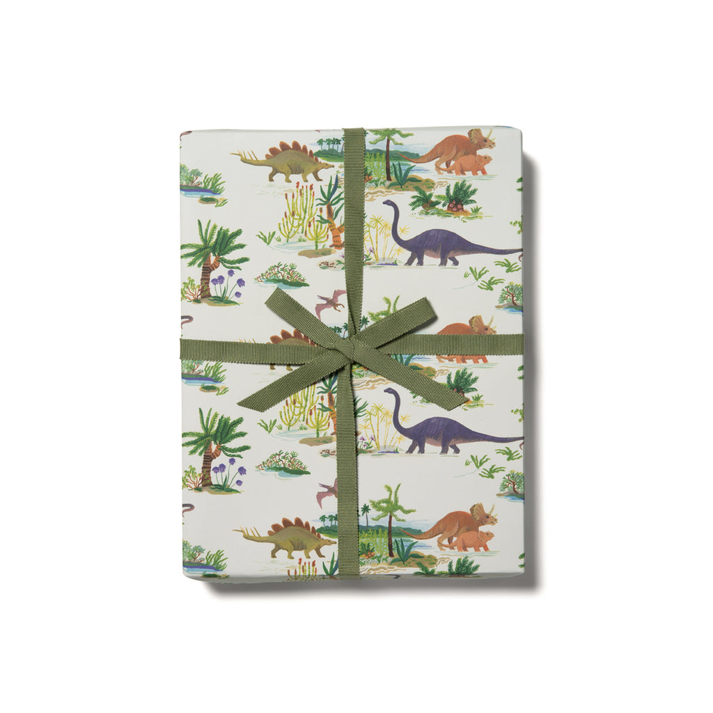 Woodland Mushrooms & Hedgehogs Wrapping Paper by Anna Tromop