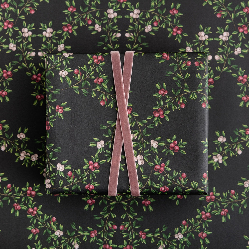Woodland Botanical Wrapping Paper by Cass Loh