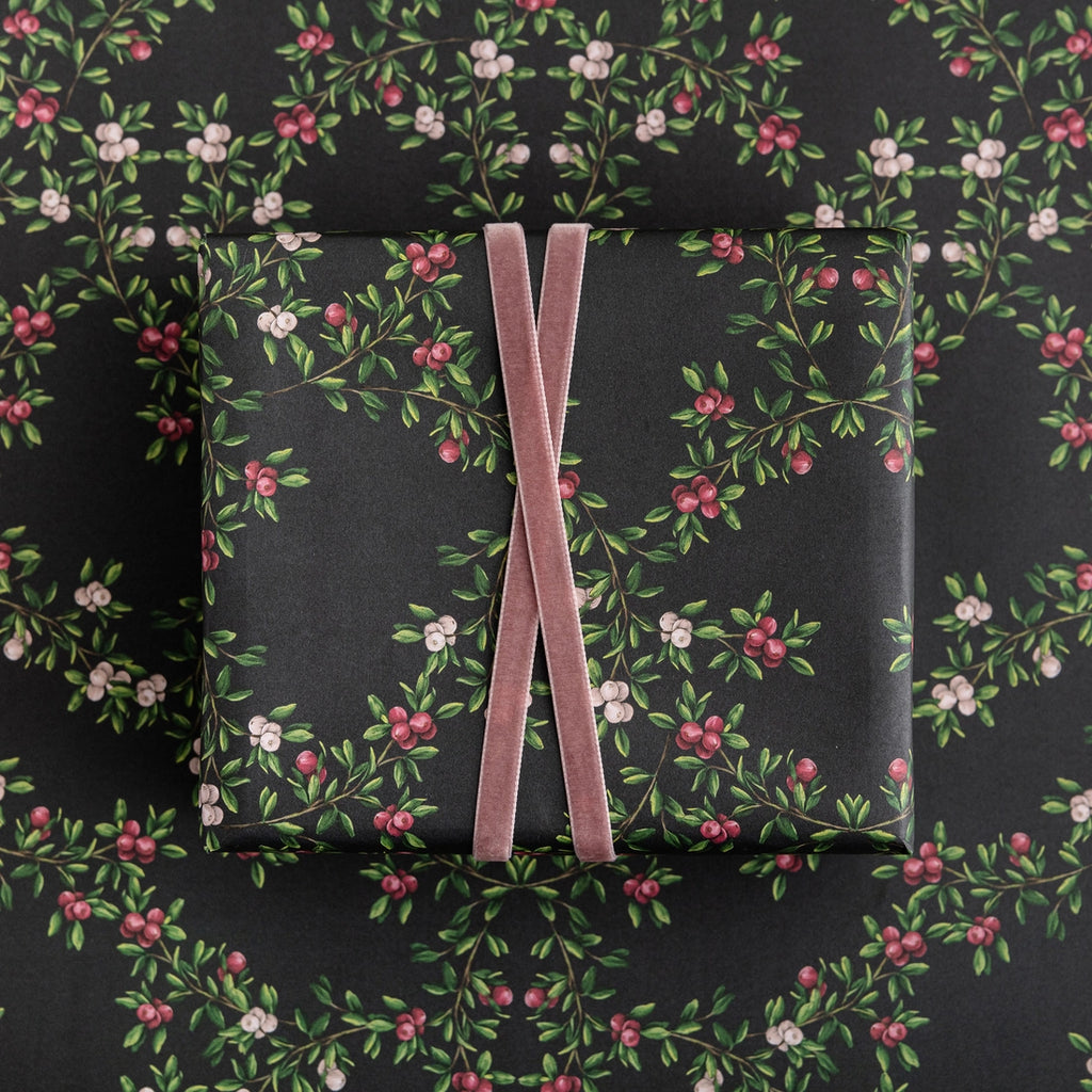 mushroom forrest Wrapping Paper by Rosewood Apothecary