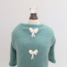 Load image into Gallery viewer, Dainty Bow Tee Sweater- Limited Addition - Bark Fifth Avenue
