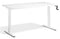 Solo White Height Adjustable Desk - 700mm Deep - Tables&Tops
