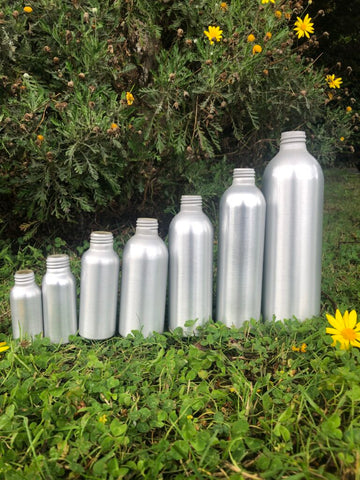 Aluminium bottles