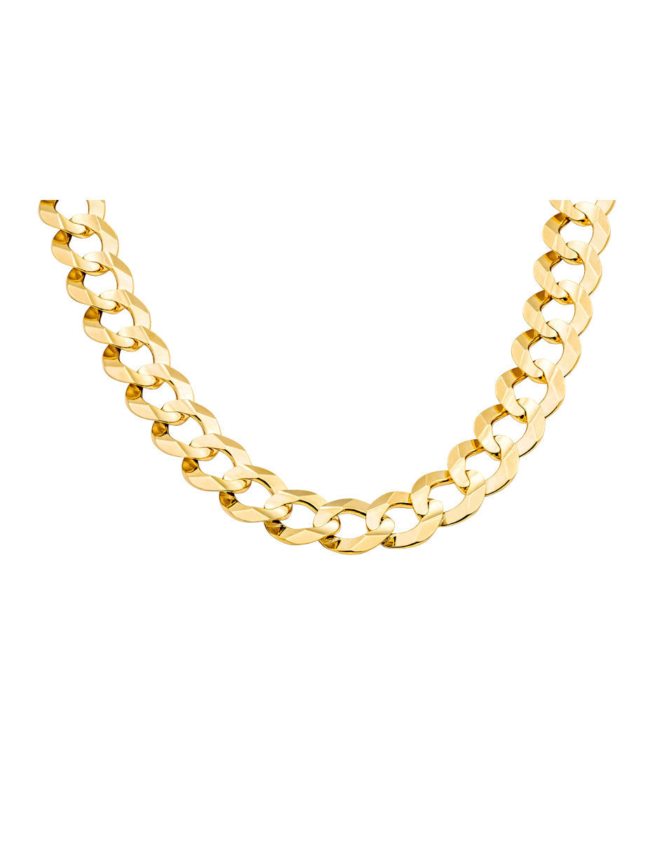 10K Gold Cuban Link Chain 28'' 9mm Approximated – Colosseum Jewelry