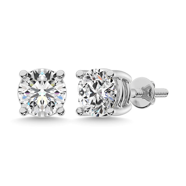 1 5 ct tw diamond stud earrings