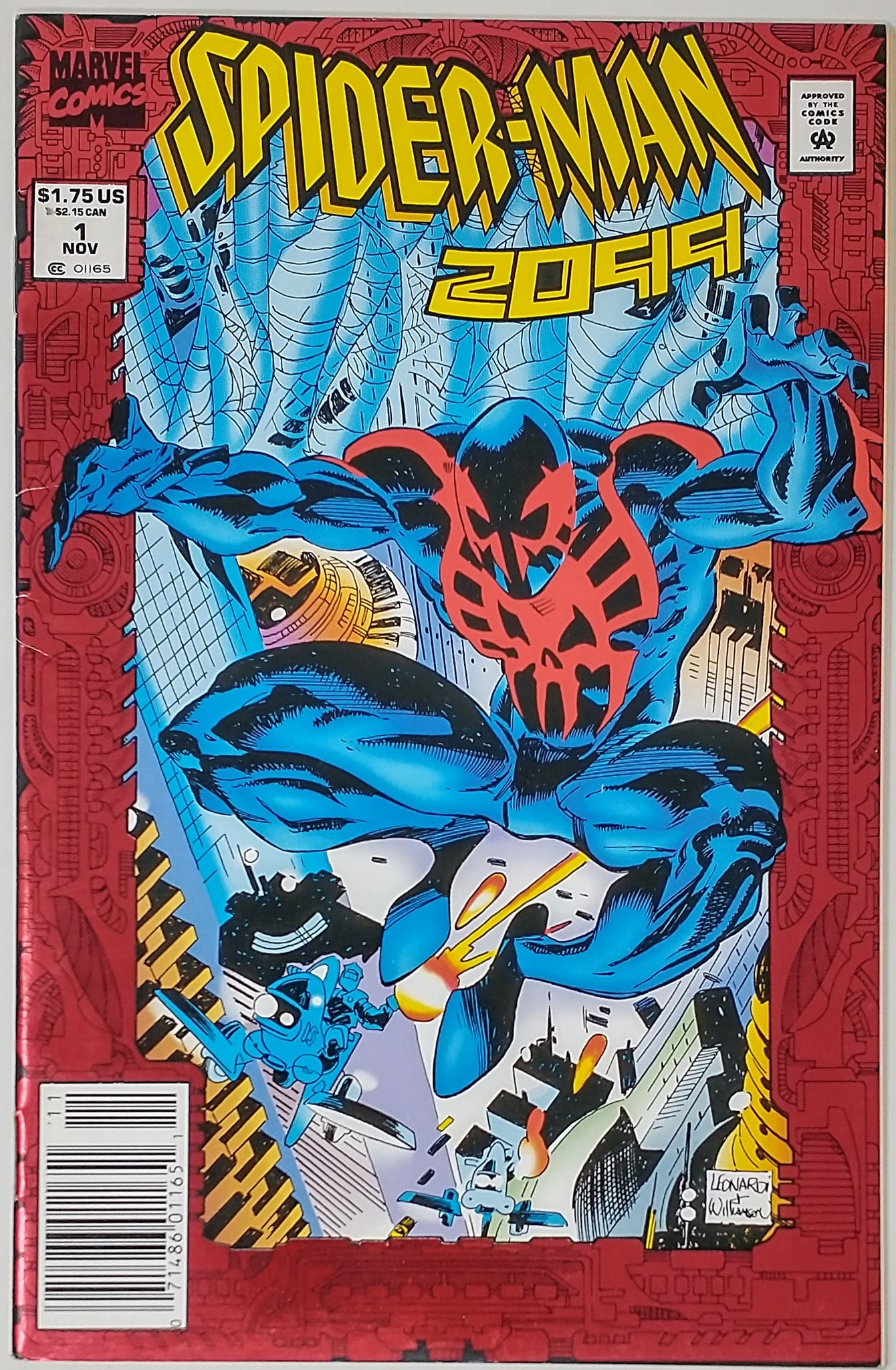 Spider-Man 2099 #1 Marvel (1992) Red Foil Cover – Emerald City Comics