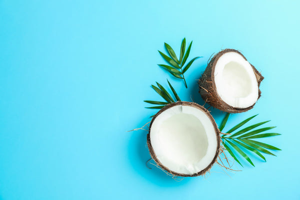 Coconut water and electrolyte drinks provide hydration to support breast milk production.
