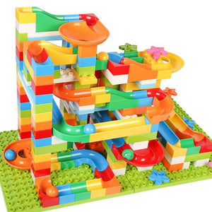 marble race run maze