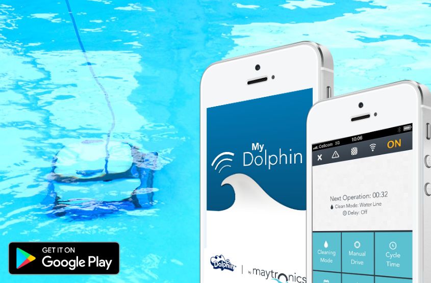 Smart Pool Cleaner App - https://www.mydolphin-app.com/