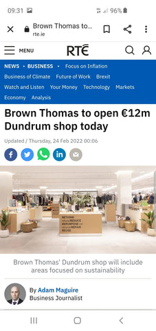 Brown Thomas Sustainability